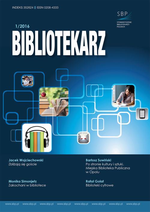 Bibliotekarz 1/2016