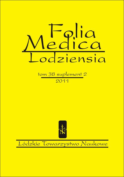 Folia Medica Lodziensia t. 38 suplement 2/2011