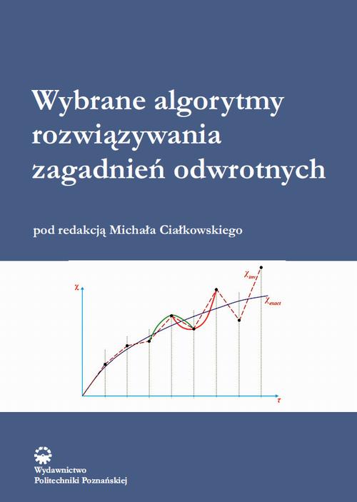 Wybrane algorytmy, rozwiązania zagadnień odwrotnych