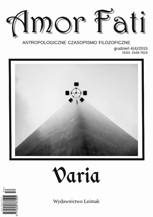 Amor Fati 4(4)/2015