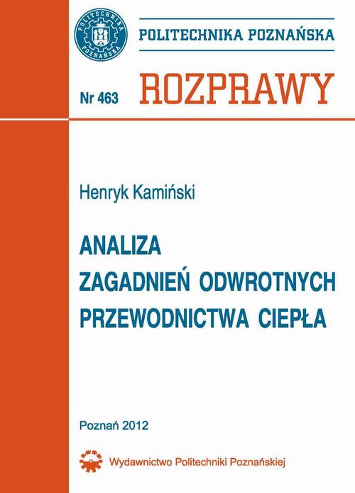 Analiza zagadnień odwrotnych przewodnictwa ciepła