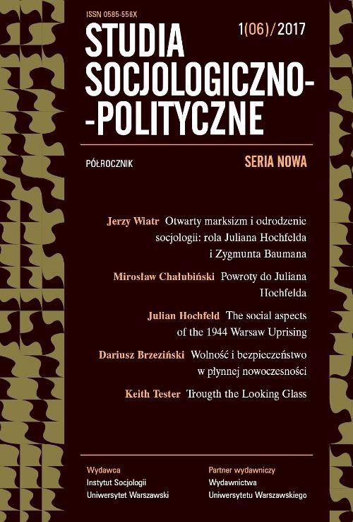 Studia Socjologiczno-Polityczne 2017/1 (06)