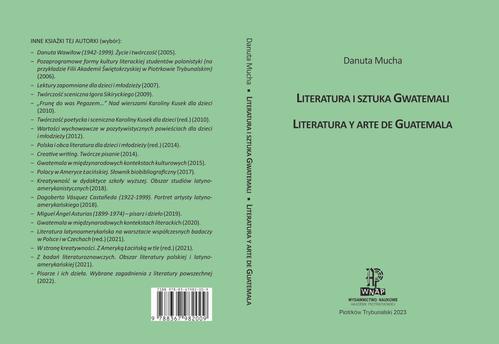 Literatura i sztuka Gwatemali. Literatura y arte de Guatemala.