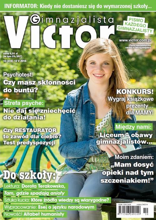 Victor Gimnazjalista 10/2016