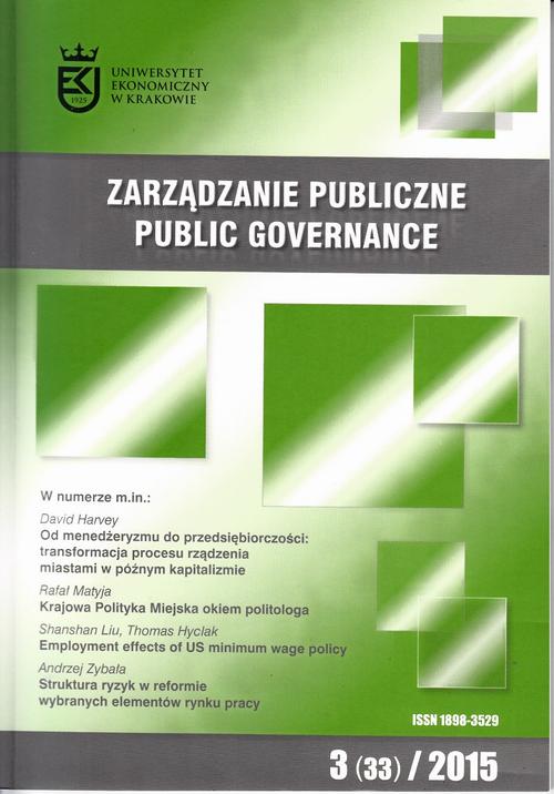 Zarządzanie Publiczne nr 3(33)/2015