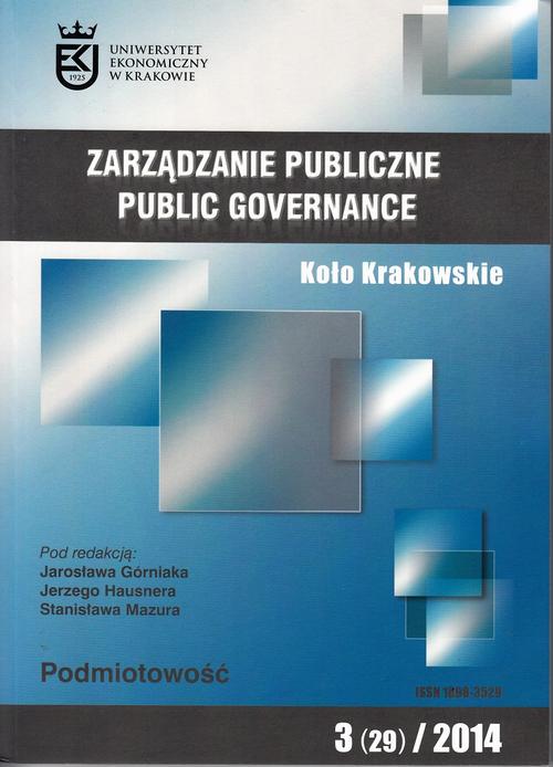 Zarządzanie Publiczne nr 3(29)/2014