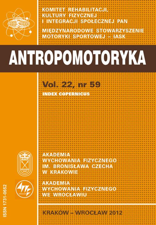 ANTROPOMOTORYKA 59/2012