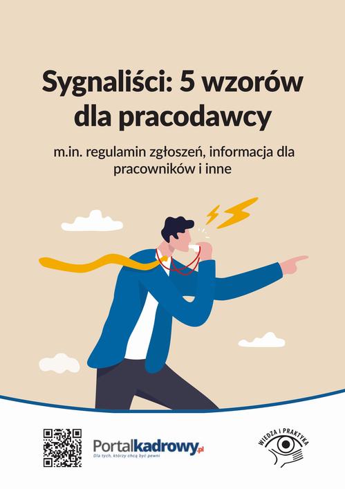 Sygnaliści: 5 wzorów dla pracodawcy (m.in. regulamin zgłoszeń, informacja dla pracowników i inne)
