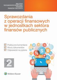 Sprawozdania z operacji finansowych w jednostkach sektora finansów publicznych