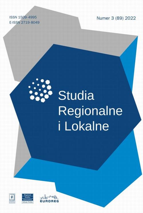Studia Regionalne i Lokalne nr 3(89)/2022
