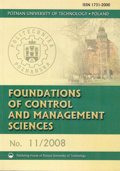 Foundations of control 11/2008