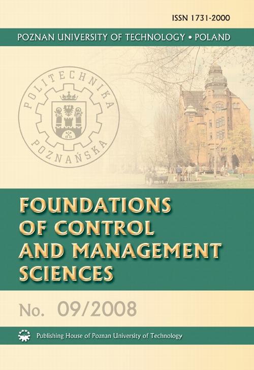 Foundations of Control 9/2008