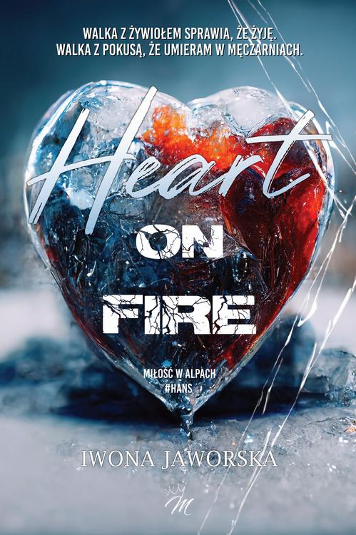 Heart on fire.