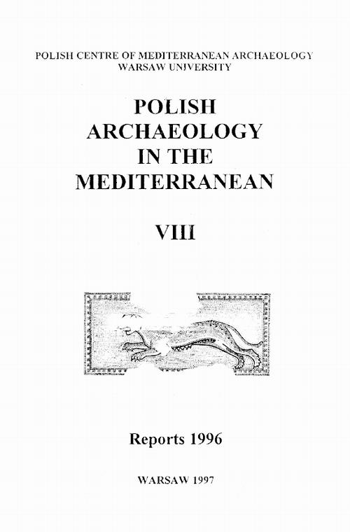 Polish Archaeology in the Mediterranean 8