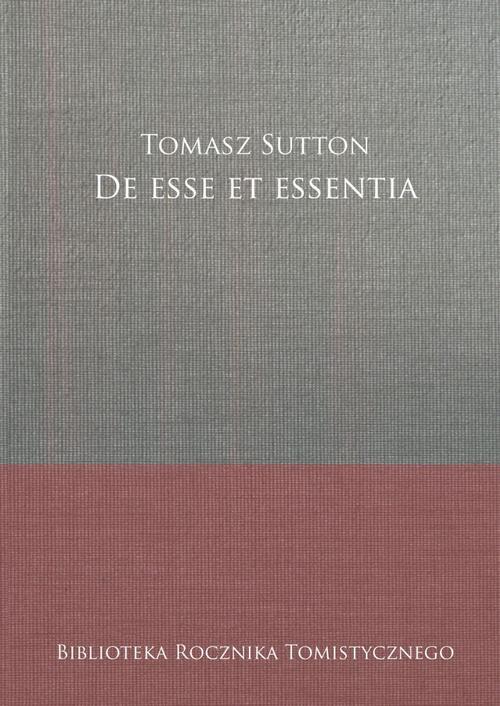 De esse et essentia