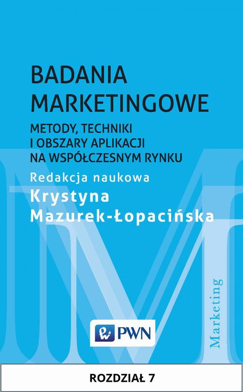 Badania marketingowe. Rozdział 7