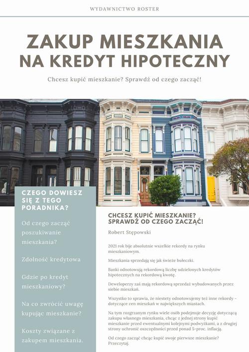 Zakup mieszkania na kredyt hipoteczny