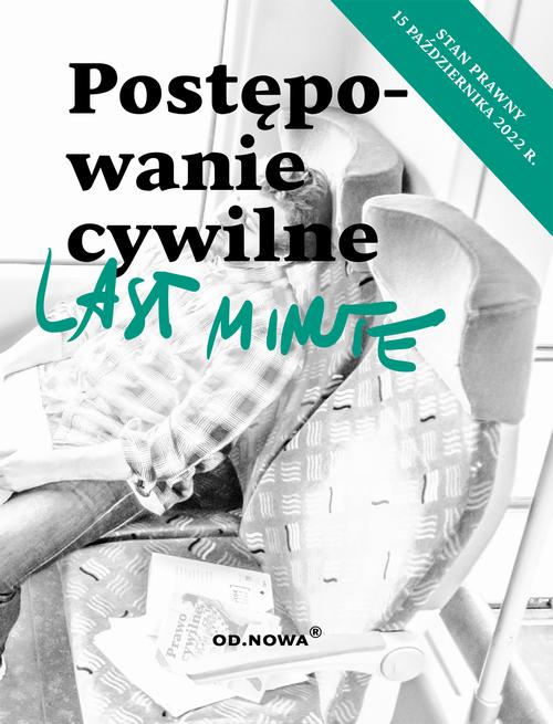 Last Minute postępowanie cywilne październik 2022