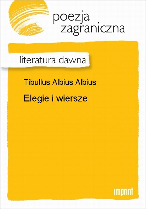 Elegie i wiersze