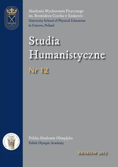 Studia Humanistyczne 12-2012